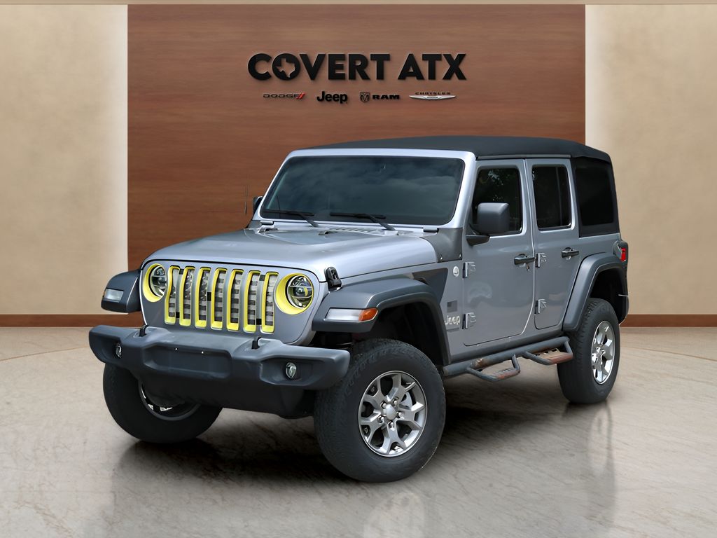 Used Car 2020 Jeep Wrangler  Unlimited Freedom Edition For Sale Under $30,000 In Austin, Texas