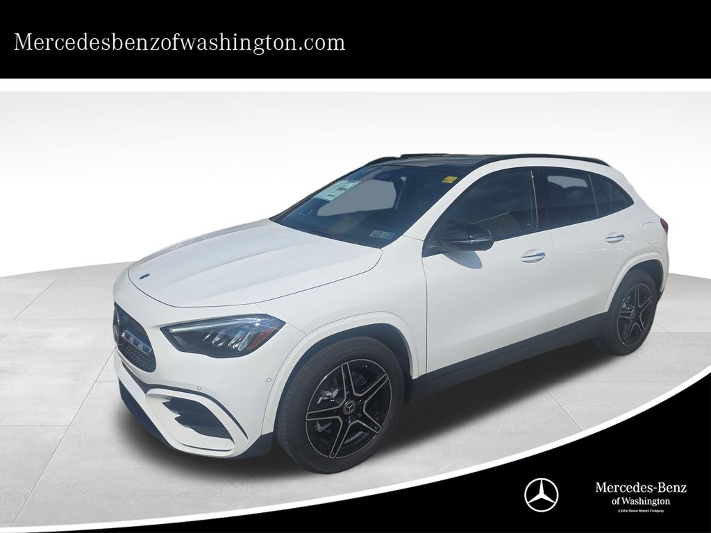Polar White 2026 Mercedes-Benz GLA SUV / Crossover All-Wheel Drive 8-Speed Dual Clutch