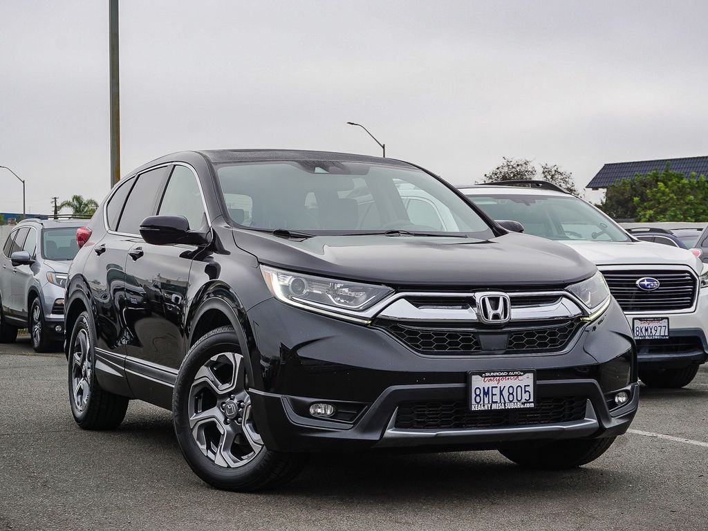 Crystal Black Pearl 2019 Honda CR-V EX-L FWD SUV / Crossover Front-Wheel Drive Continuously Variable Transmission