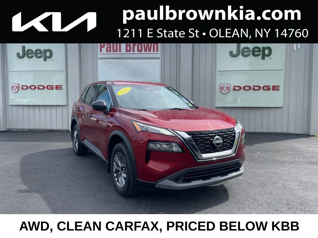 Red (Scarlet Ember Tintcoat) 2023 Nissan Rogue SUV / Crossover All-Wheel Drive Continuously Variable Transmission