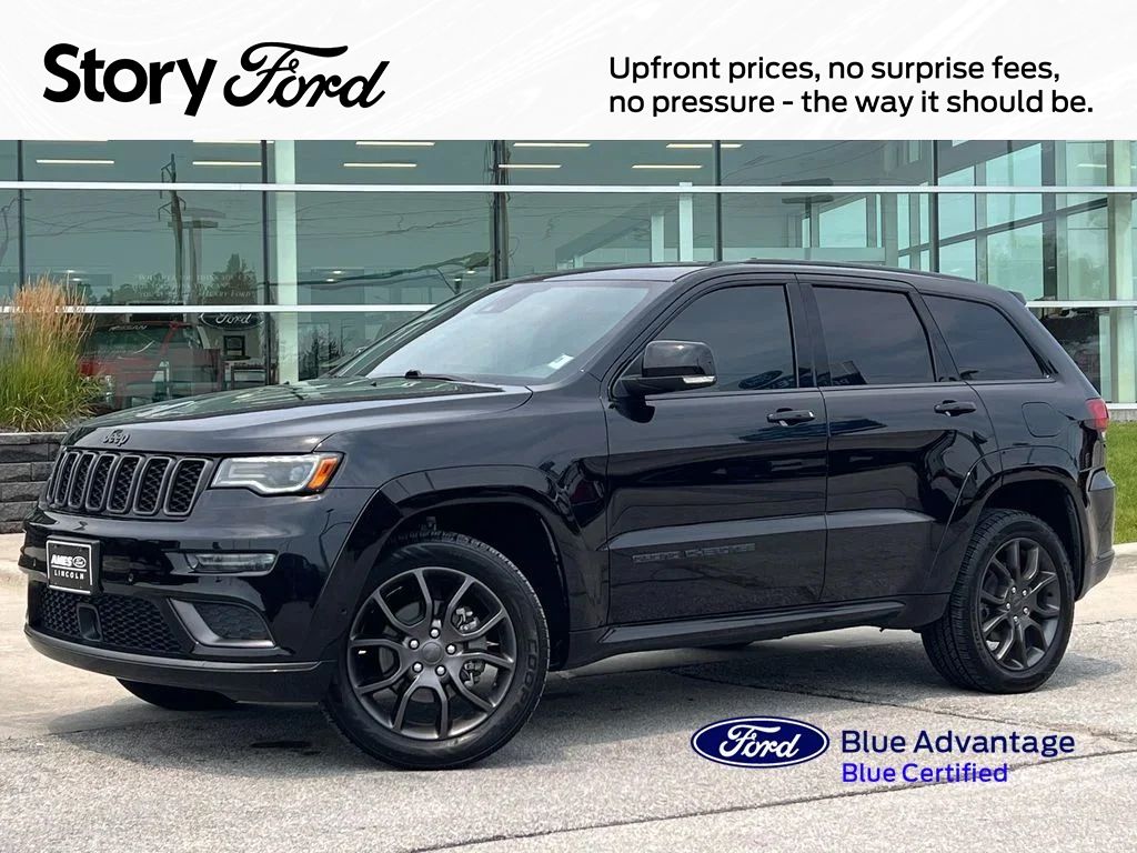Diamond Black 2020 Jeep Grand Cherokee SUV / Crossover Four-Wheel Drive 8-Speed Automatic