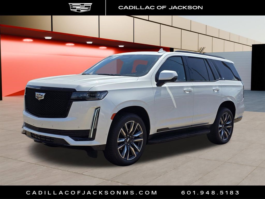 Crystal White Tricoat 2024 Cadillac Escalade Sport 4WD SUV / Crossover Four-Wheel Drive Automatic