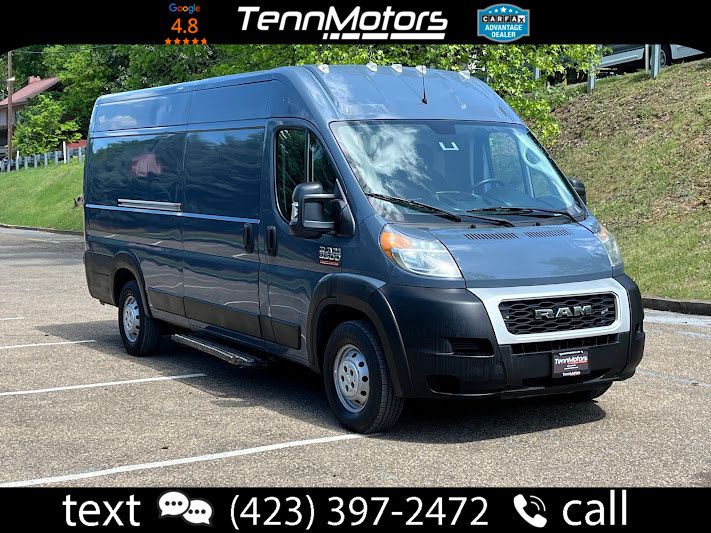 Patriot Blue Pearlcoat 2019 RAM ProMaster 3500 159 High Roof Extended Cargo Van FWD Van Front-Wheel Drive 6-Speed Automatic