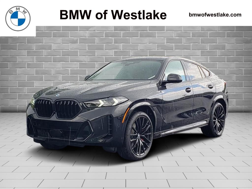 Black Sapphire Metallic 2026 BMW X6 SUV / Crossover All-Wheel Drive 8-Speed Automatic