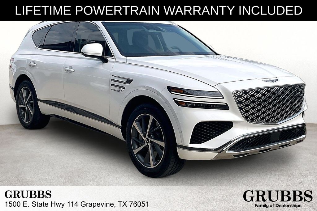 Uyuni White 2025 Genesis GV80 SUV / Crossover All-Wheel Drive 8-Speed Automatic