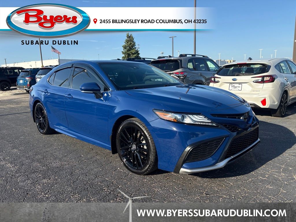 Blue 2023 Toyota Camry Sedan Front-Wheel Drive 8-Speed Automatic