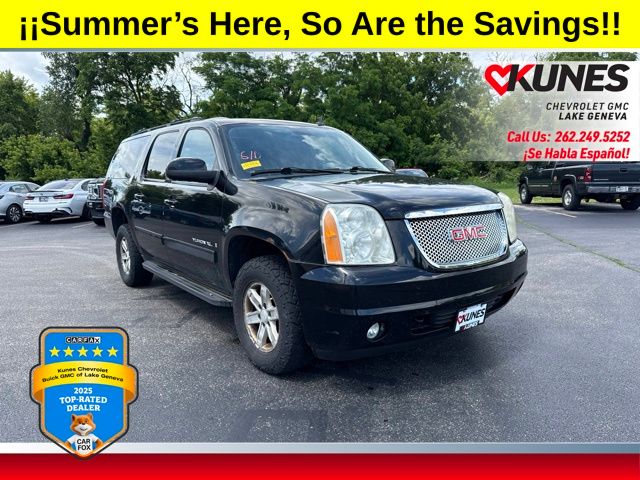 Onyx Black 2009 GMC Yukon XL SUV / Crossover All-Wheel Drive 6-Speed Automatic Overdrive