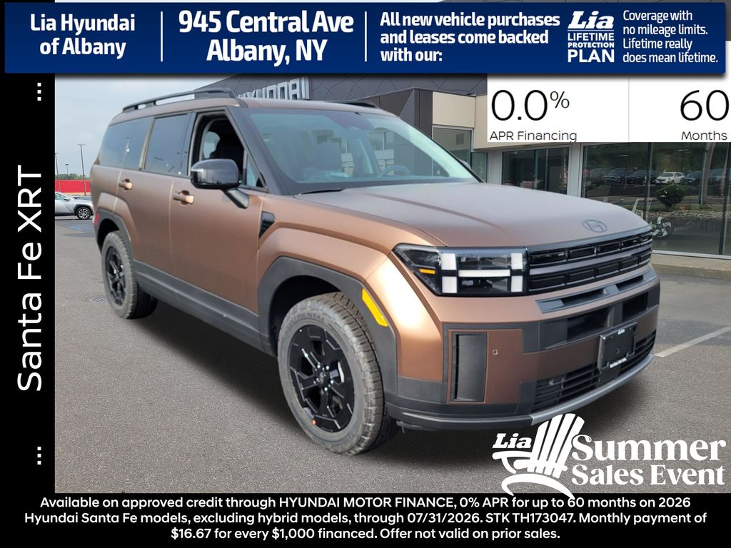 Earthy Brass Matte 2026 Hyundai Santa Fe SUV / Crossover All-Wheel Drive 8-Speed Automatic