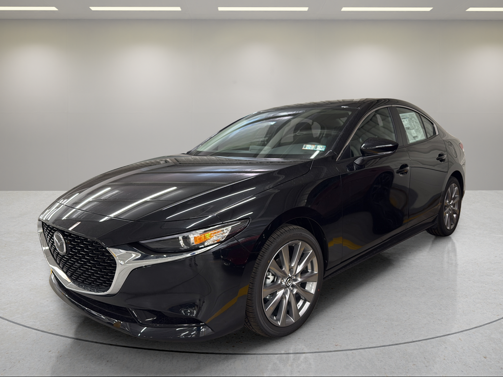2026 Mazda Mazda3 2.5 S Preferred Black at Rochrich Mazda