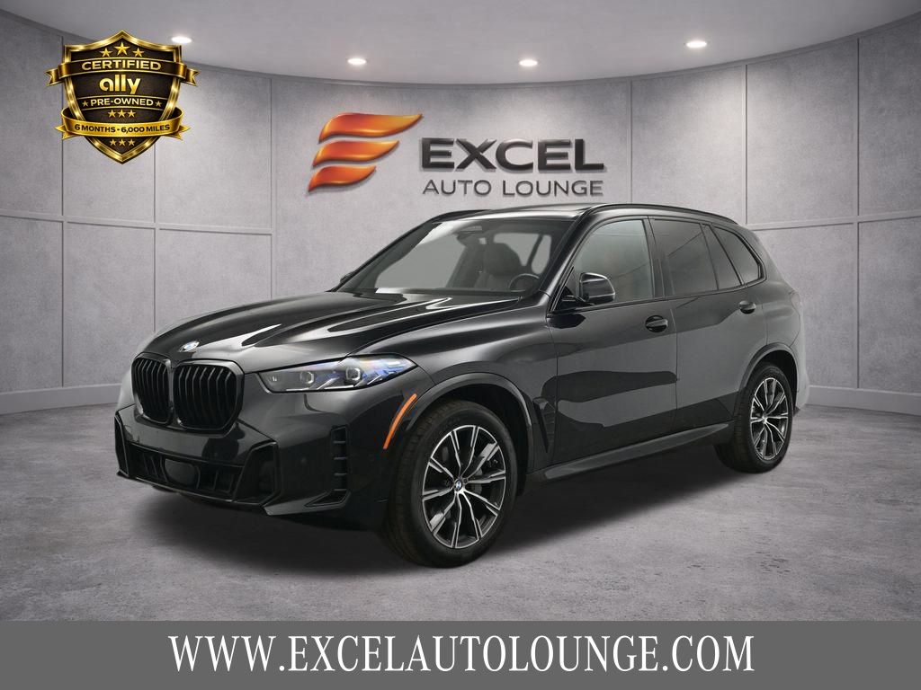 Black Sapphire Metallic 2024 BMW X5 xDrive40i AWD SUV / Crossover All-Wheel Drive 8-Speed Automatic