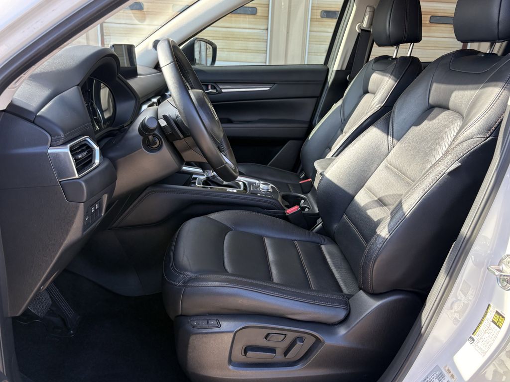 2021 Mazda CX-5 Grand Touring White at DeMontrond Automotive Group