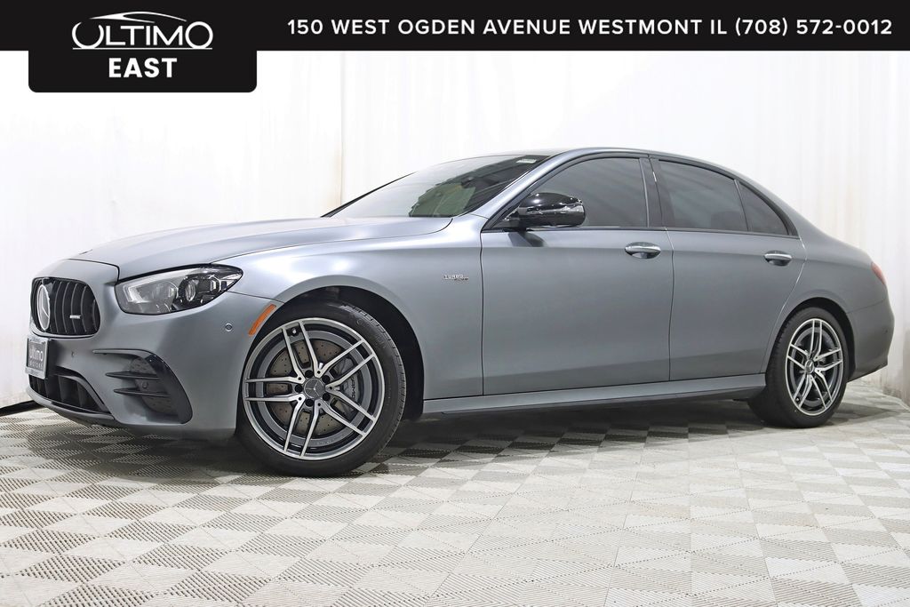MANUFAKTUR Starling Blue Magno 2022 Mercedes-Benz E-Class Sedan All-Wheel Drive 9-Speed Automatic