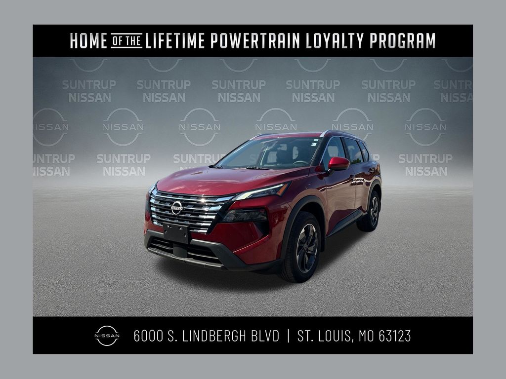 Red (Scarlet Ember Tintcoat) 2025 Nissan Rogue SUV / Crossover Front-Wheel Drive Continuously Variable Transmission
