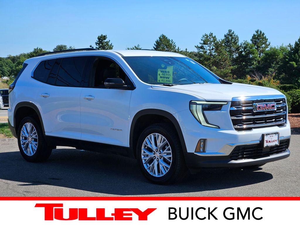 Summit White 2026 GMC Acadia SUV / Crossover Four-Wheel Drive 8-Speed Automatic