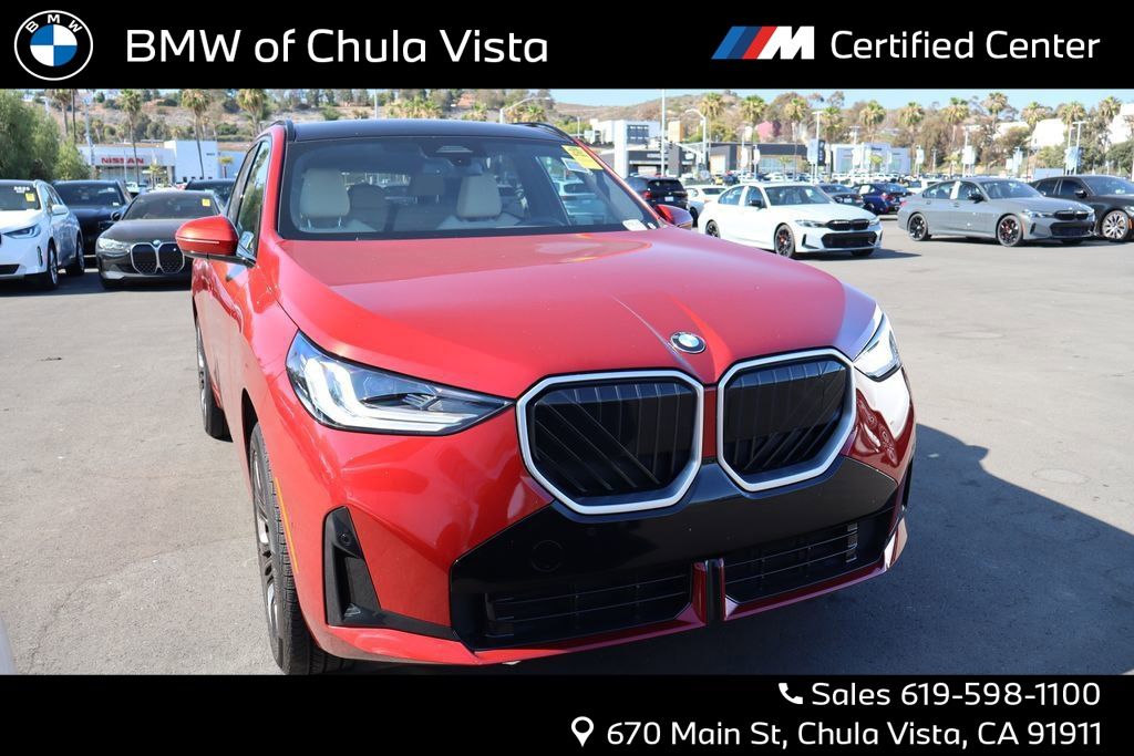 Red Metallic 2025 BMW X3 30 xDrive SUV / Crossover All-Wheel Drive 8-Speed Automatic