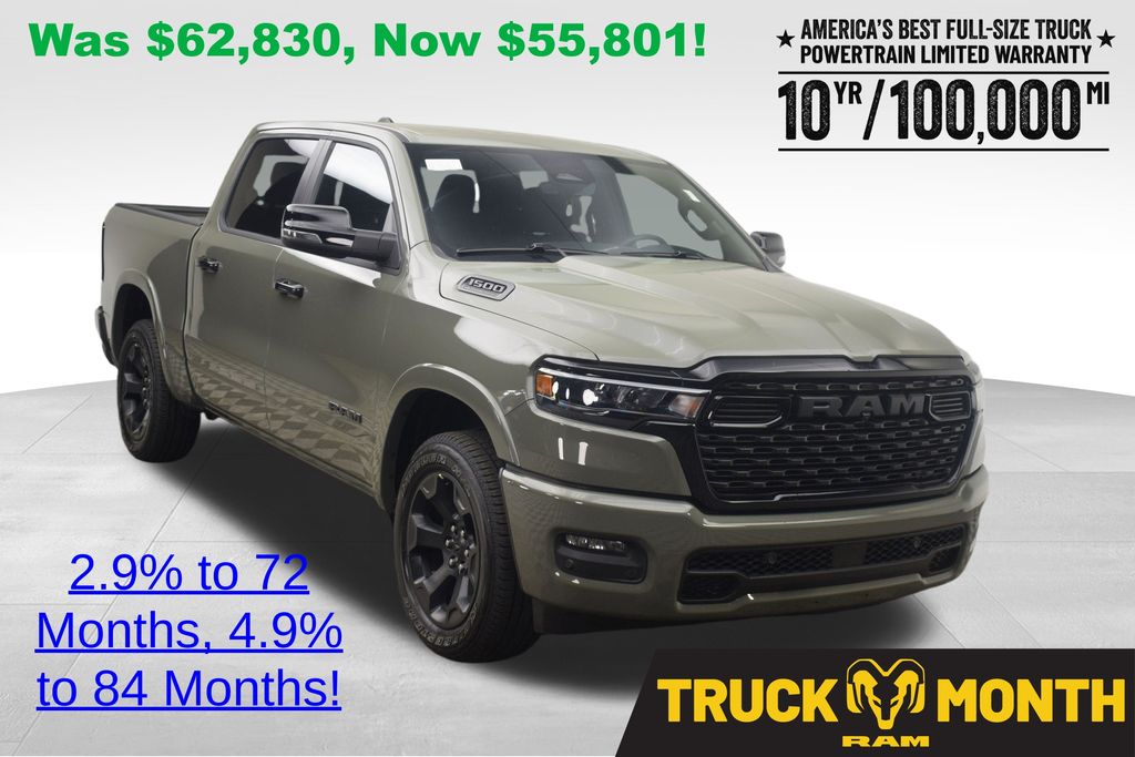 new 2026 Ram 1500 car, priced at $55,801
