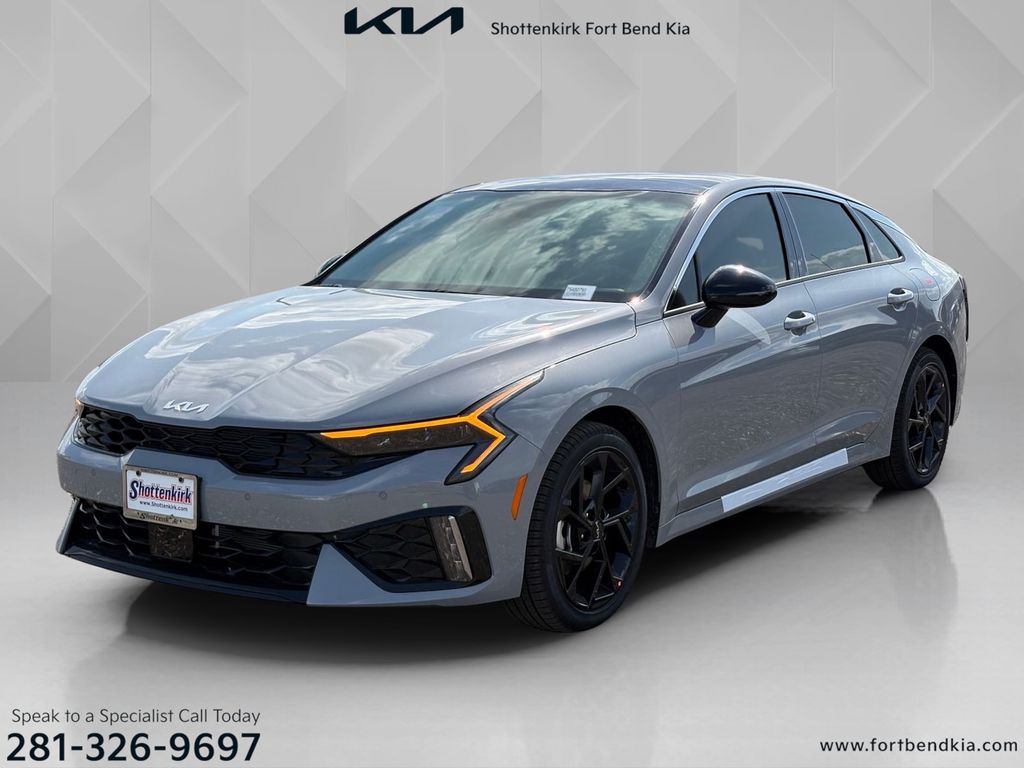 Wolf Gray 2026 Kia K5 GT-Line FWD Sedan Front-Wheel Drive 8-Speed Automatic