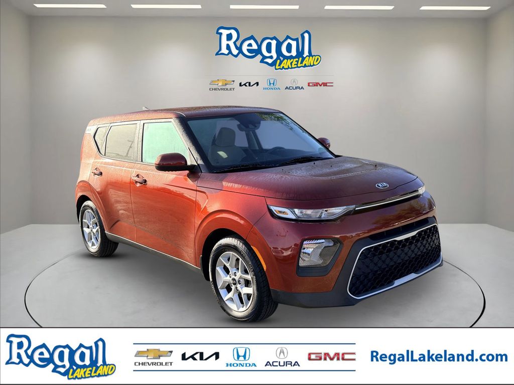 Mars Orange 2020 Kia Soul S FWD SUV / Crossover Front-Wheel Drive Continuously Variable Transmission