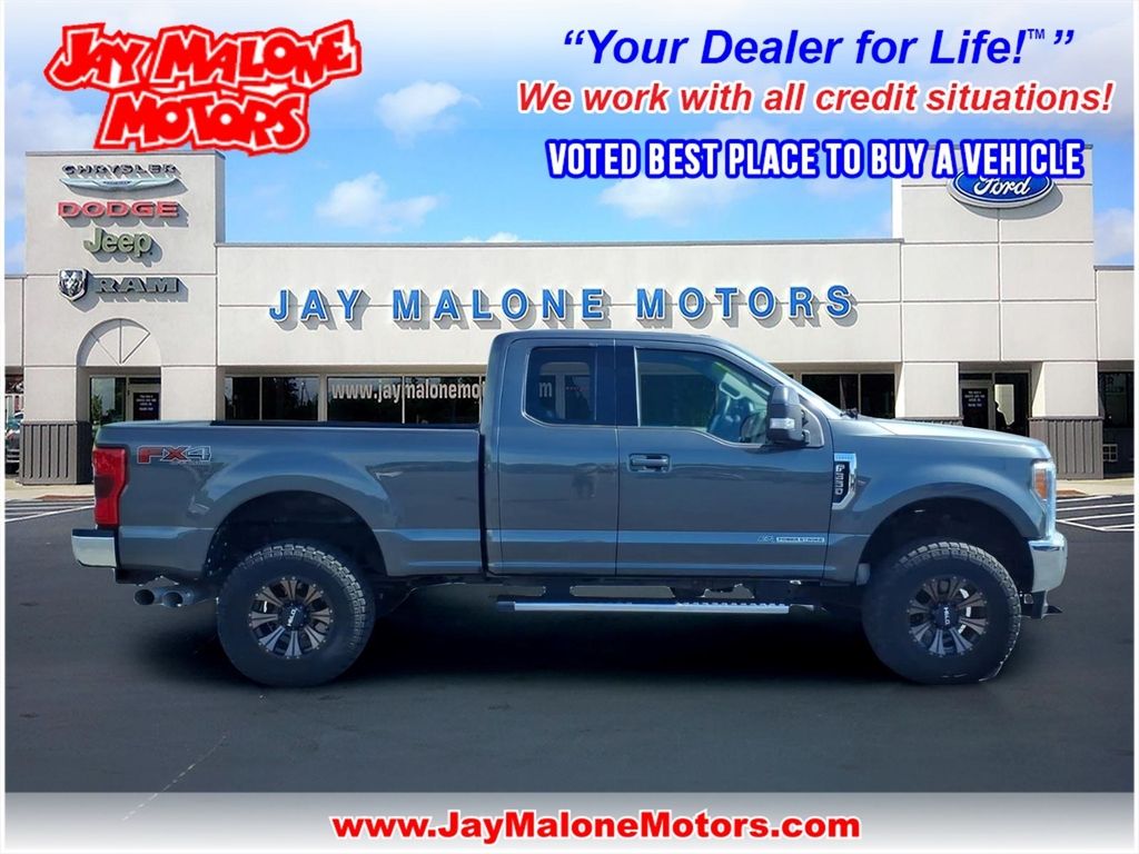 Gray (Magnetic Metallic) 2018 Ford F-350 Super Duty Pickup Truck Four-Wheel Drive 6-Speed Automatic