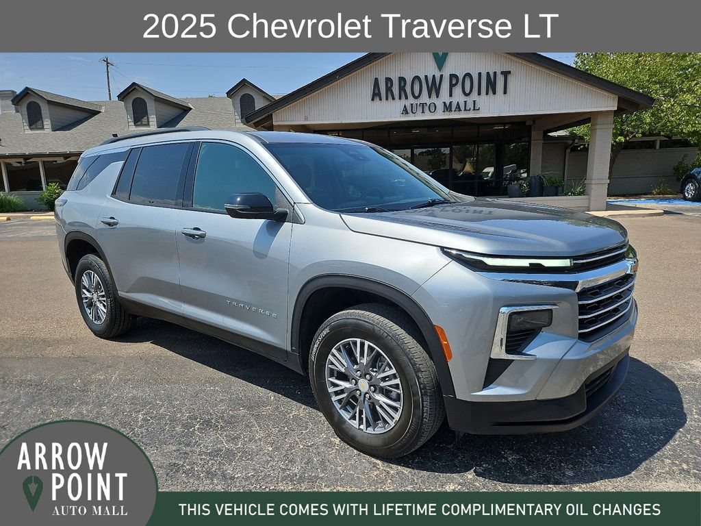 Sterling Gray Metallic 2025 Chevrolet Traverse SUV / Crossover Front-Wheel Drive 8-Speed Automatic