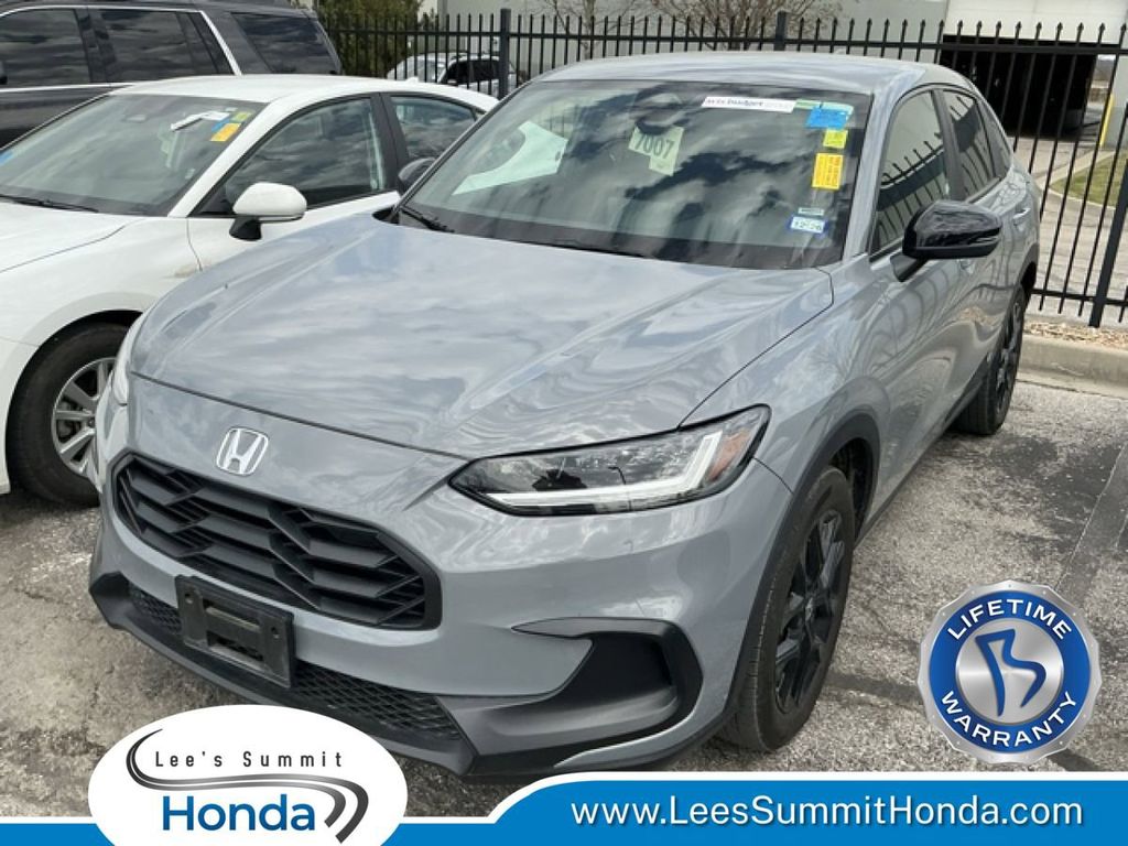 Urban Gray Pearl 2025 Honda HR-V Sport AWD SUV / Crossover All-Wheel Drive Continuously Variable Transmission