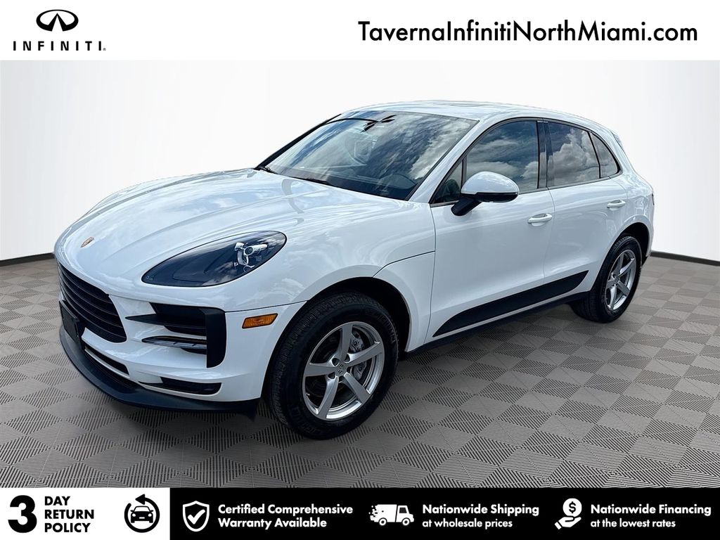 White 2021 Porsche Macan AWD SUV / Crossover All-Wheel Drive 7-Speed Automatic