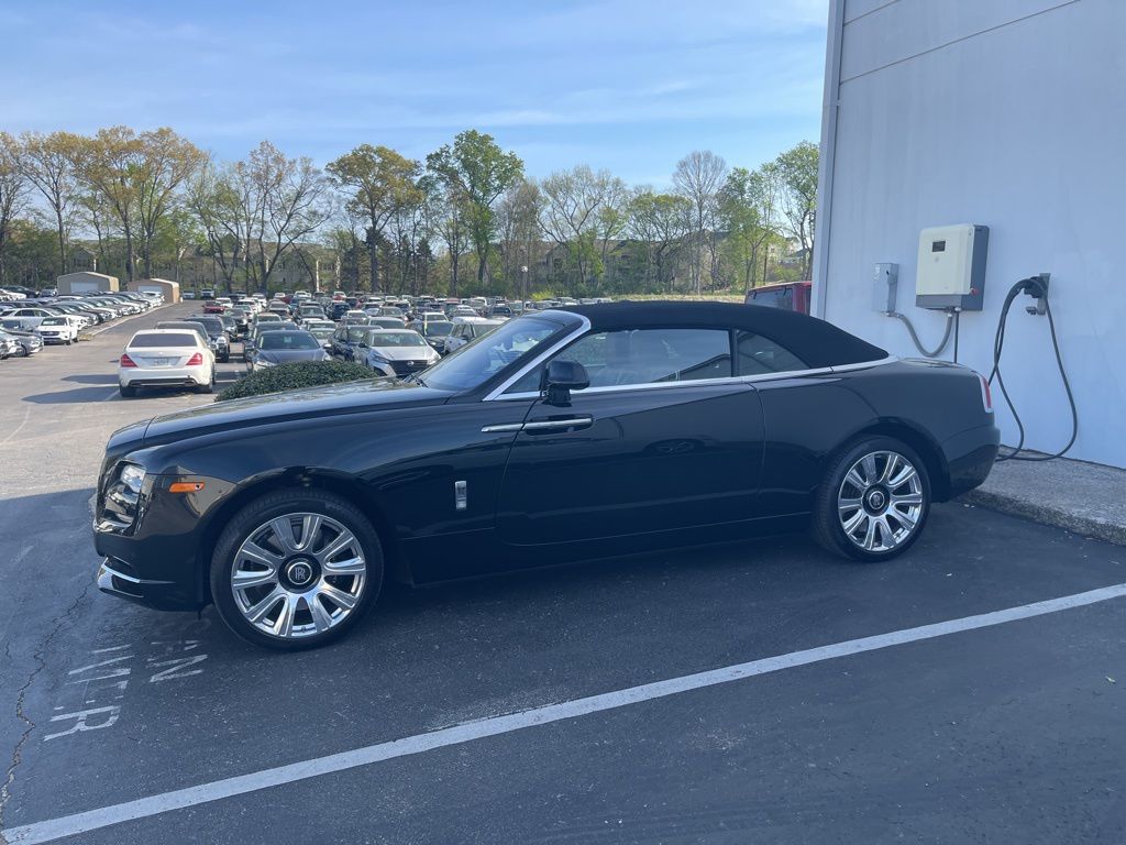 Diamond Black 2017 Rolls-Royce Dawn Convertible Convertible Rear-Wheel Drive 8-Speed Automatic