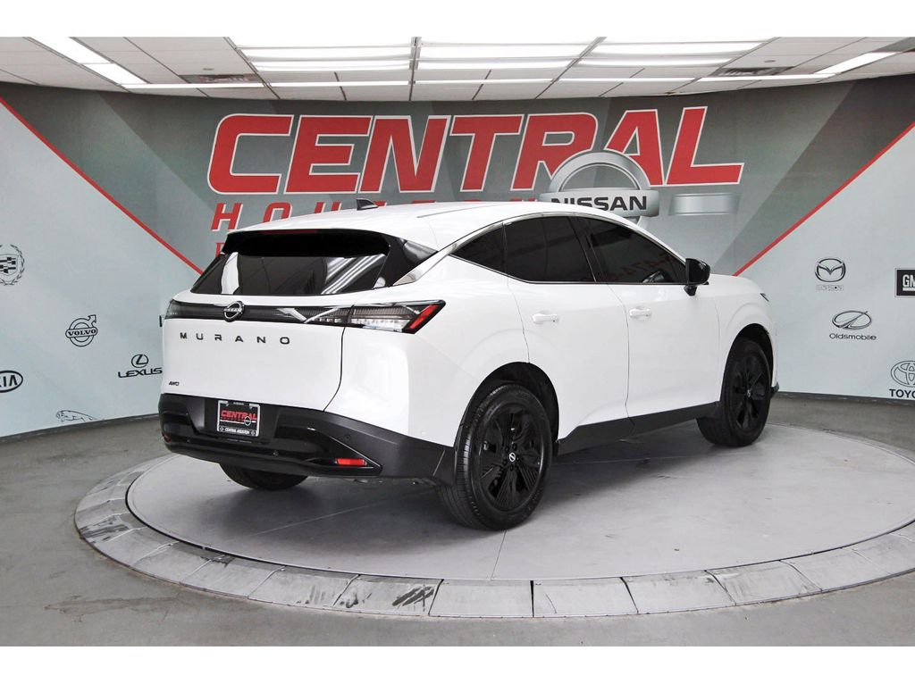 2025 Nissan Murano SV White at Central Houston Nissan