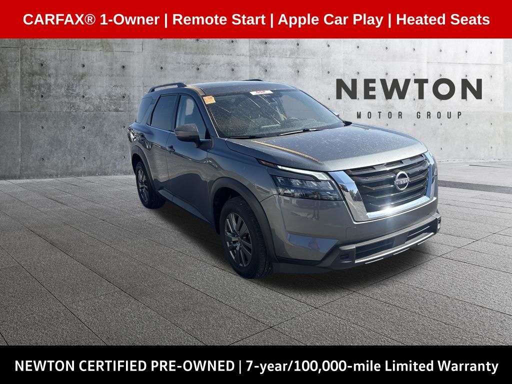 Gray (Gun Metallic) 2025 Nissan Pathfinder SUV / Crossover All-Wheel Drive 9-Speed Automatic