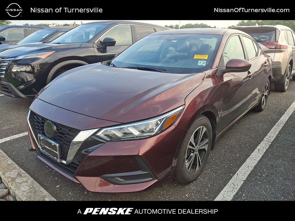 2022 Nissan Sentra SV Hero Image