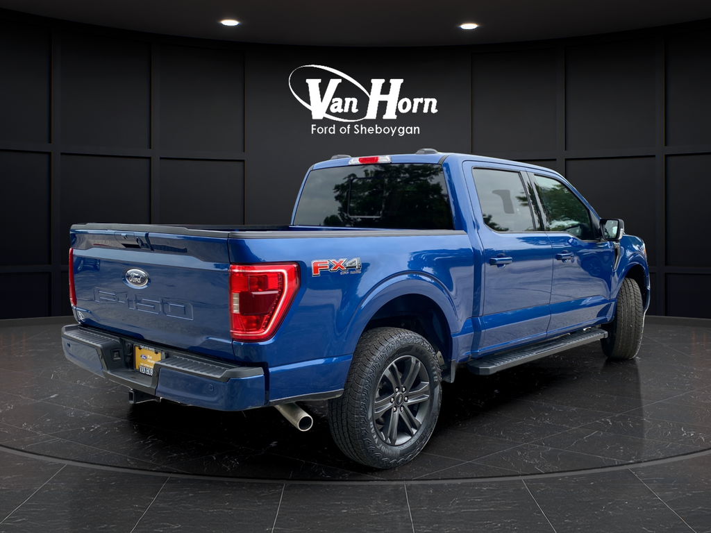 Certified Used 2023 Atlas Blue Metallic Ford XLT image 7