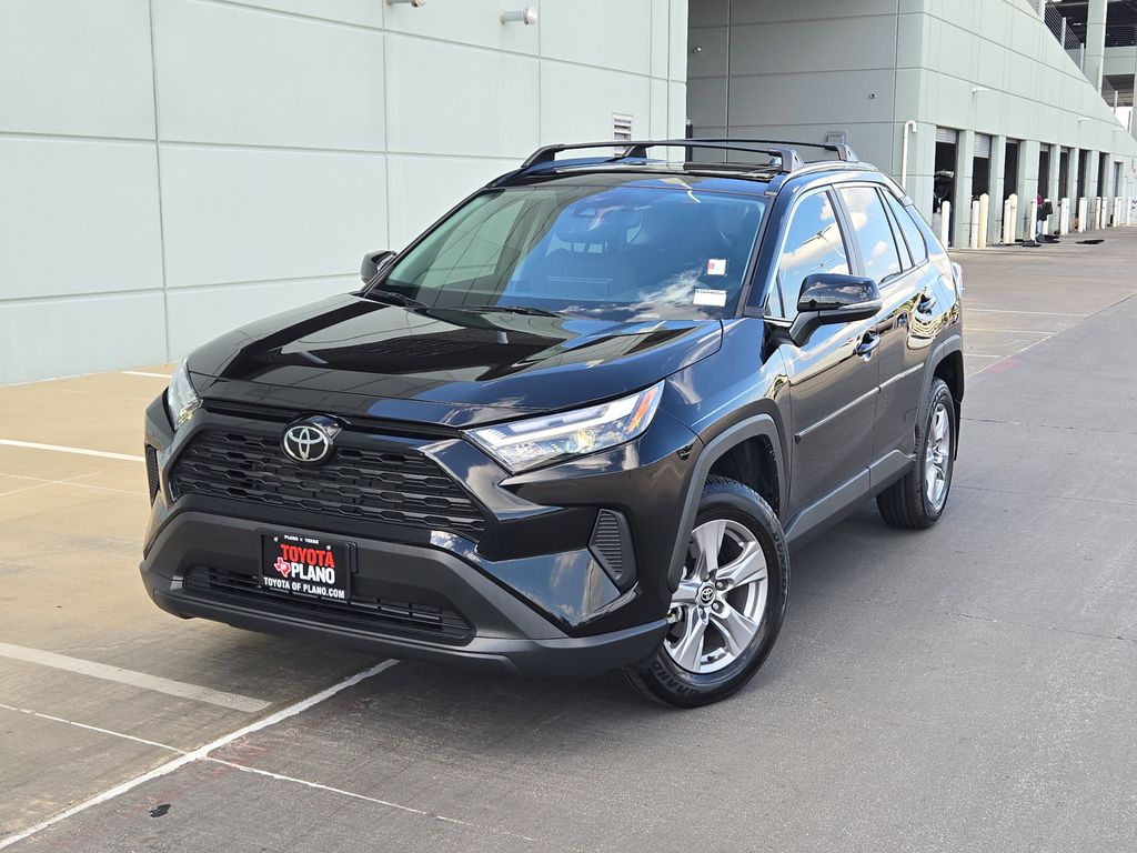 Midnight Black Metallic 2025 Toyota RAV4 XLE FWD SUV / Crossover Front-Wheel Drive 8-Speed Automatic