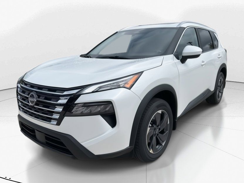 2025 Everest White Pearl Nissan Rogue SV FWD SUV