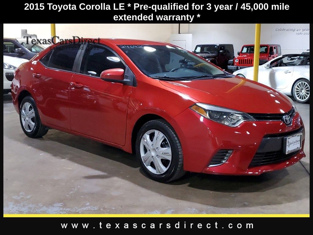 2015 Toyota Corolla LE 3