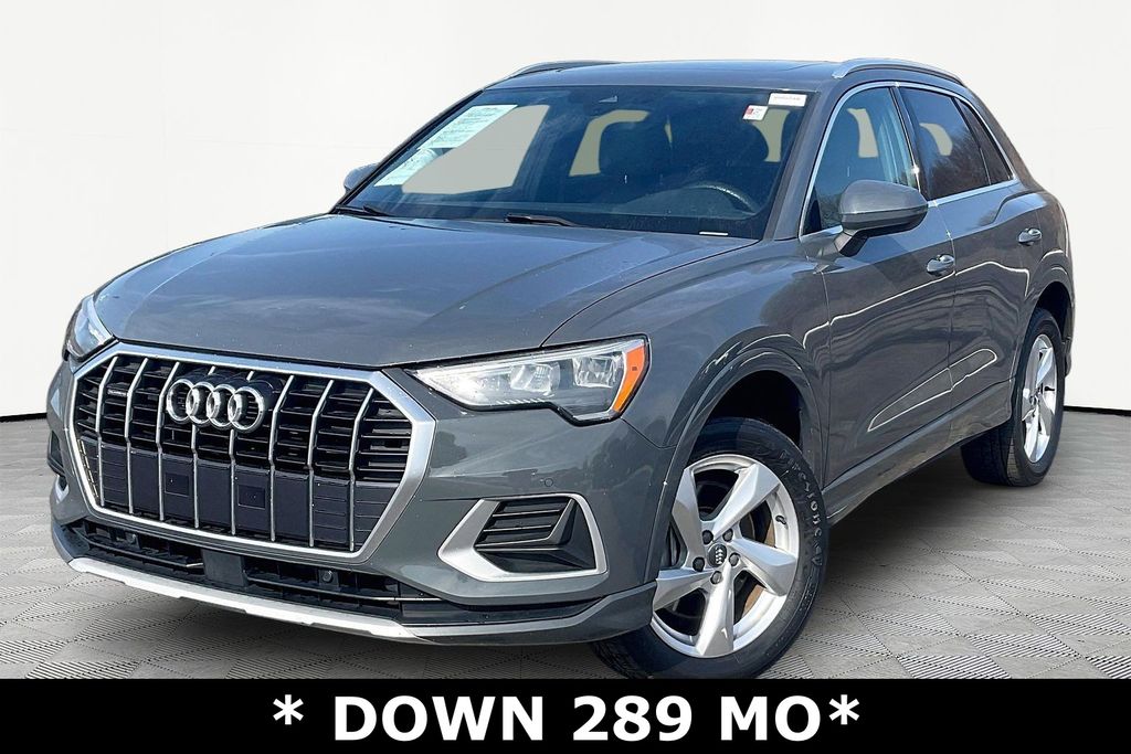 Gray Metallic 2020 Audi Q3 quattro Premium 45 TFSI SUV / Crossover All-Wheel Drive 8-Speed Automatic