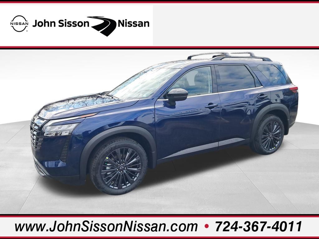 2026 Nissan Pathfinder SL Blue at John Sisson Motors