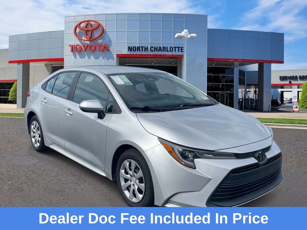 Classic Silver Metallic 2024 Toyota Corolla Sedan Front-Wheel Drive Continuously Variable Transmission