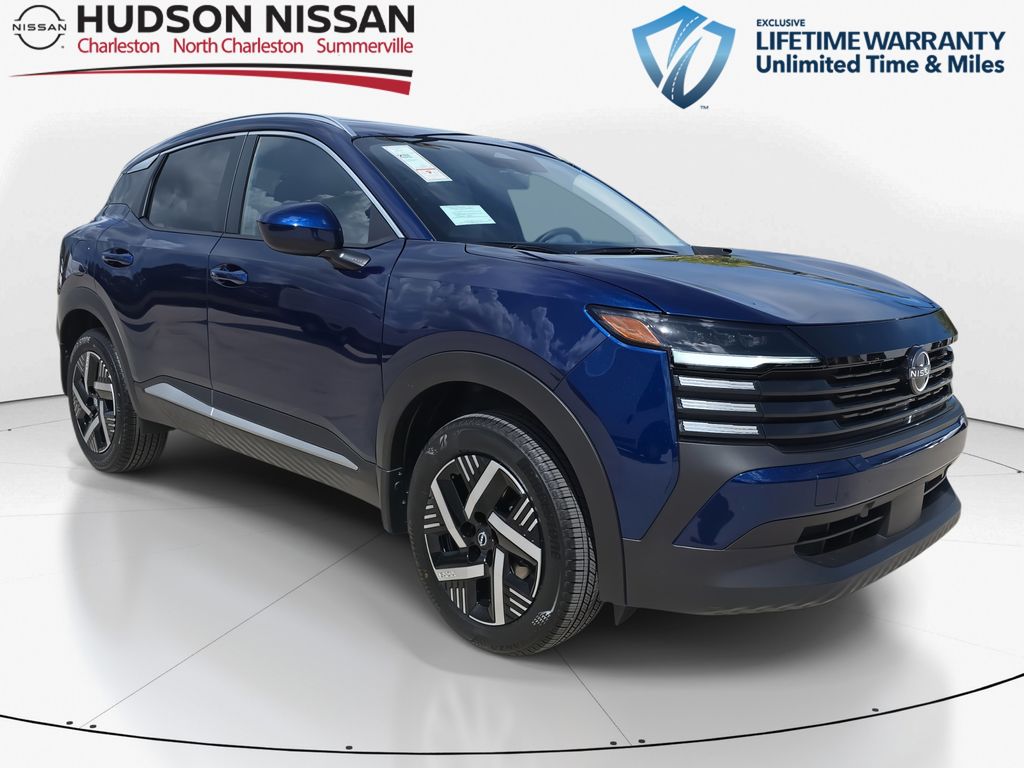 2025 Deep Blue Pearl Nissan Kicks SV FWD SUV