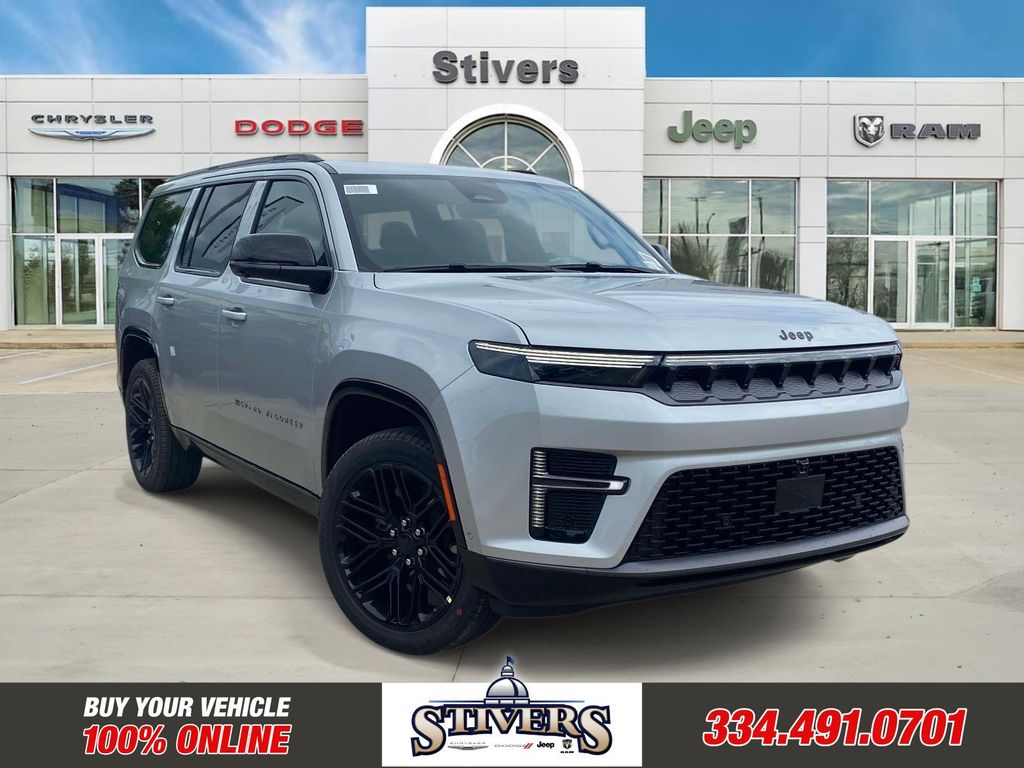Silver Zynith 2026 Jeep Grand Wagoneer SUV / Crossover Four-Wheel Drive 8-Speed Automatic