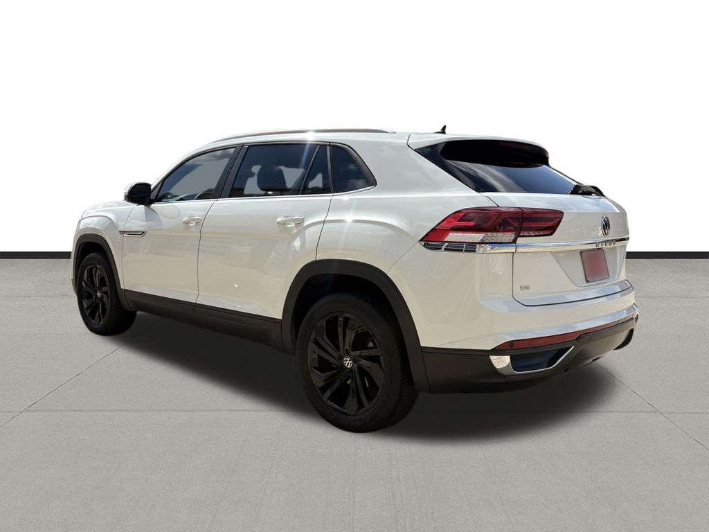 2023 Volkswagen Atlas Cross Sport 2.0T SE w/Technology White at Bayway Cadillac of The Woodlands