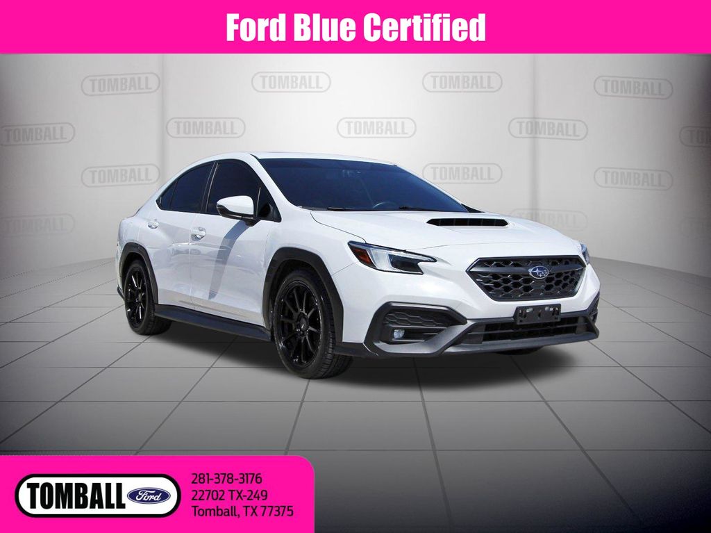Ceramic White 2023 Subaru WRX Sedan All-Wheel Drive 6-Speed Manual