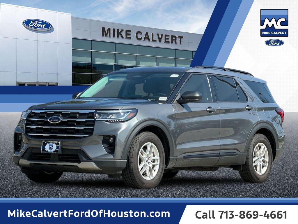 Gray Metallic 2026 Ford Explorer SUV / Crossover Rear-Wheel Drive Automatic