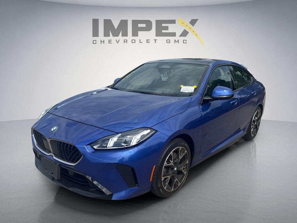 Blue Metallic 2025 BMW 2 Series Sedan All-Wheel Drive 7-Speed Automatic