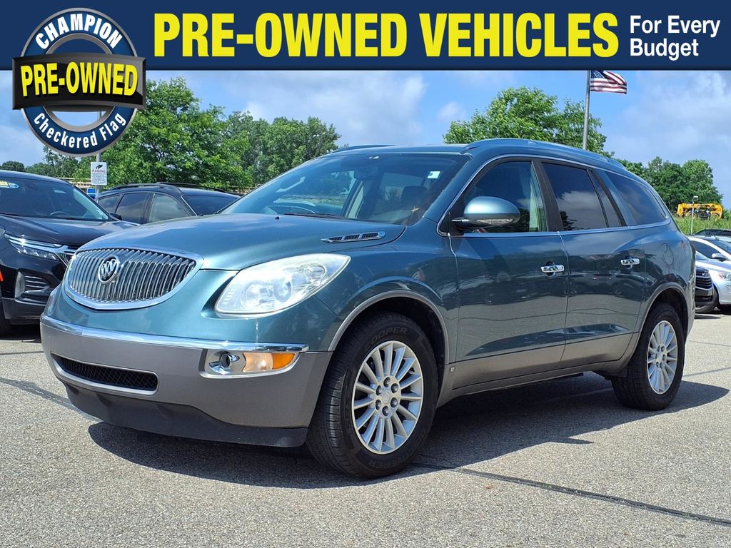 Silver Green Metallic 2009 Buick Enclave SUV / Crossover Front-Wheel Drive 6-Speed Automatic