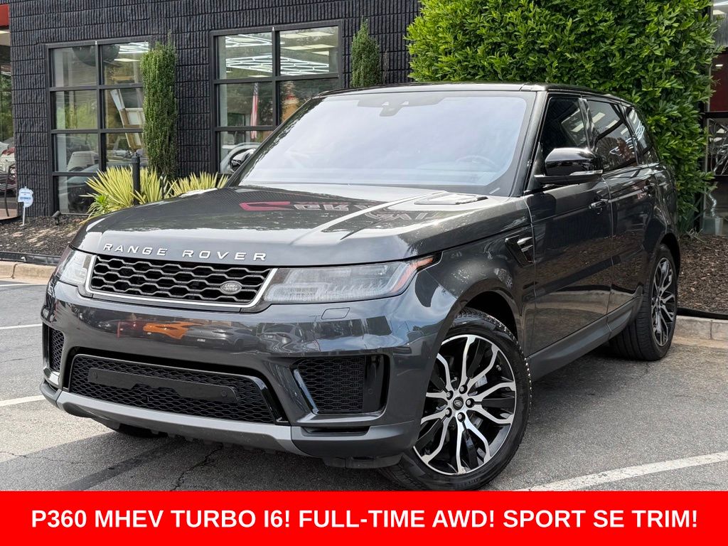 Gray 2020 Land Rover Range Rover Sport SUV / Crossover All-Wheel Drive 8-Speed Automatic