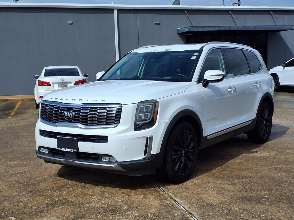 2020 Kia Telluride SX White at Joe Myers Mazda Kia
