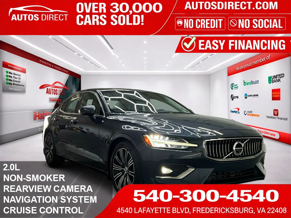 Blue 2022 Volvo S60 B5 Inscription AWD Sedan All-Wheel Drive Automatic