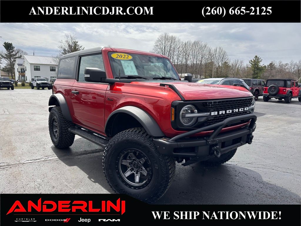 2022 Ford Bronco Wildtrak Advanced 2-Door 4WD