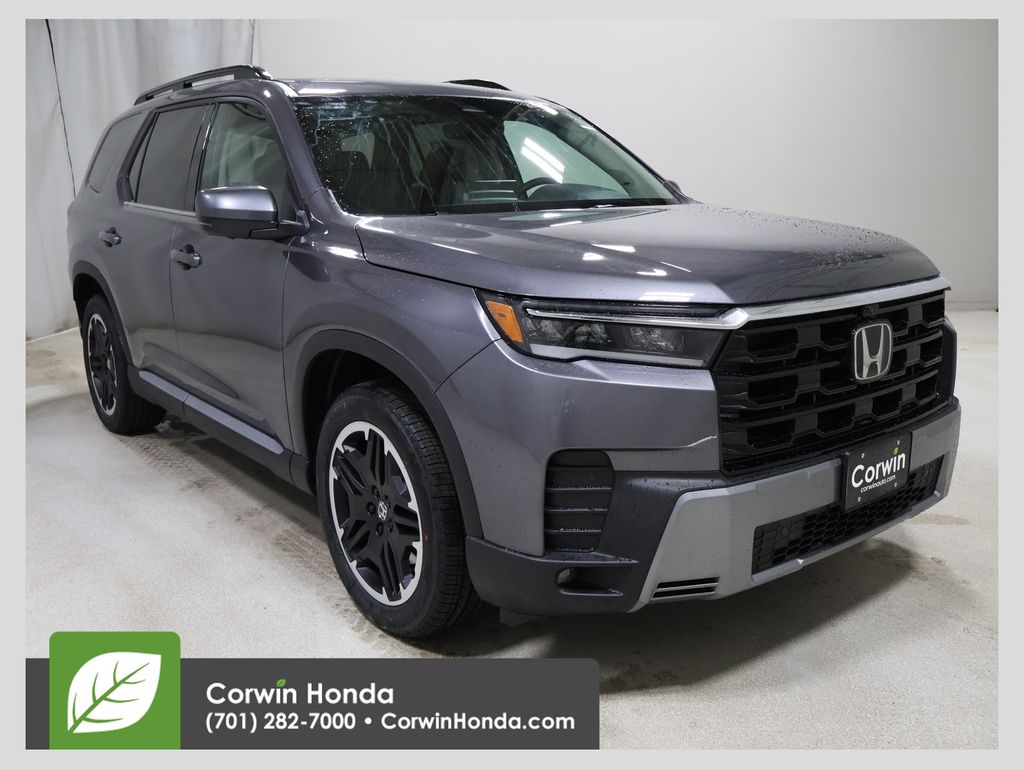 Gray (Modern Steel Metallic) 2026 Honda Pilot SUV / Crossover All-Wheel Drive Automatic