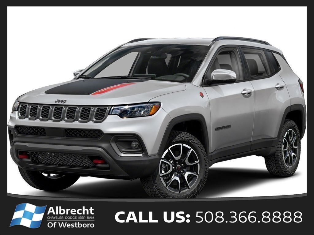 Silver Zynith Metallic Clearcoat 2026 Jeep Compass SUV / Crossover Four-Wheel Drive 8-Speed Automatic